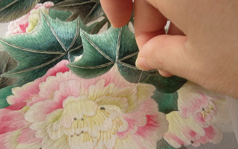 About Chinese embroidery