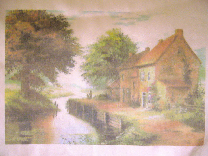 Unembroidered inkjet print Unembroidered inkjet print
