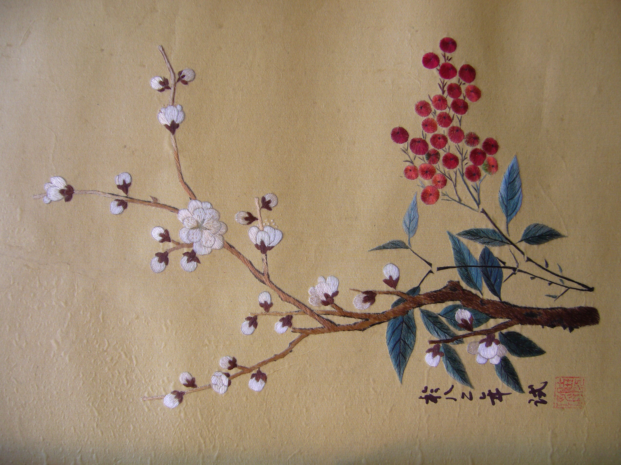 Shao Xiaocheng's Song-style material and technical study Flowers